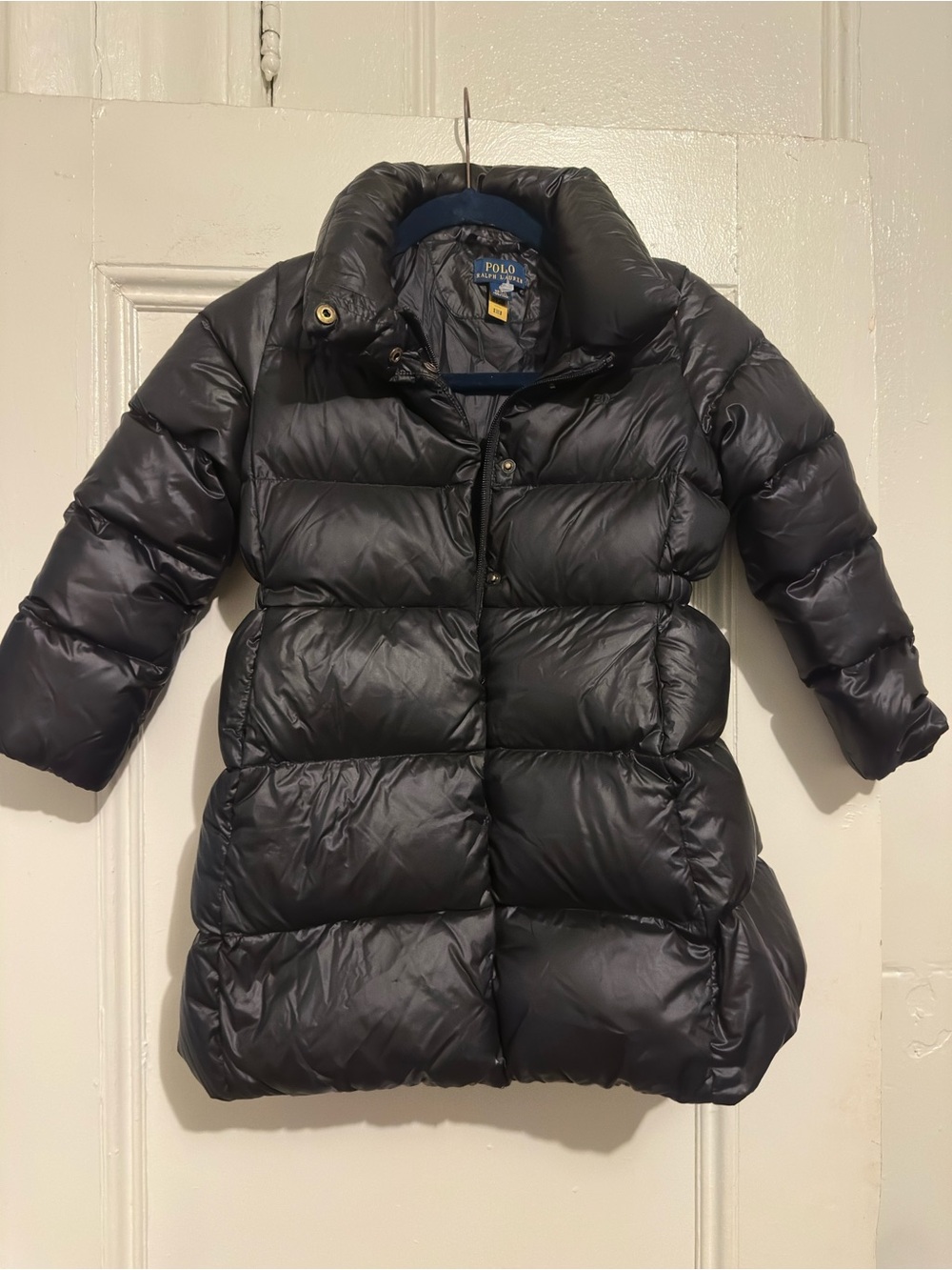 Polo by Ralph Lauren Kids Black Puffer Coat. Size 6. Great condition.